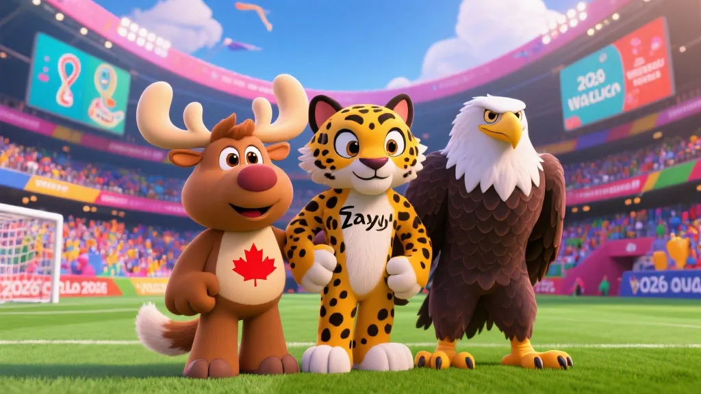 揭秘2026世界杯吉祥物：Maple、Zayu与Clutch背后的文化密码与狂欢寓意